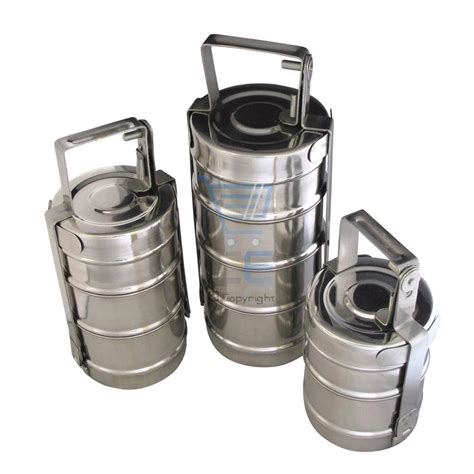 tiffin lunch box stainless steel|stackable tiffin lunch boxes.